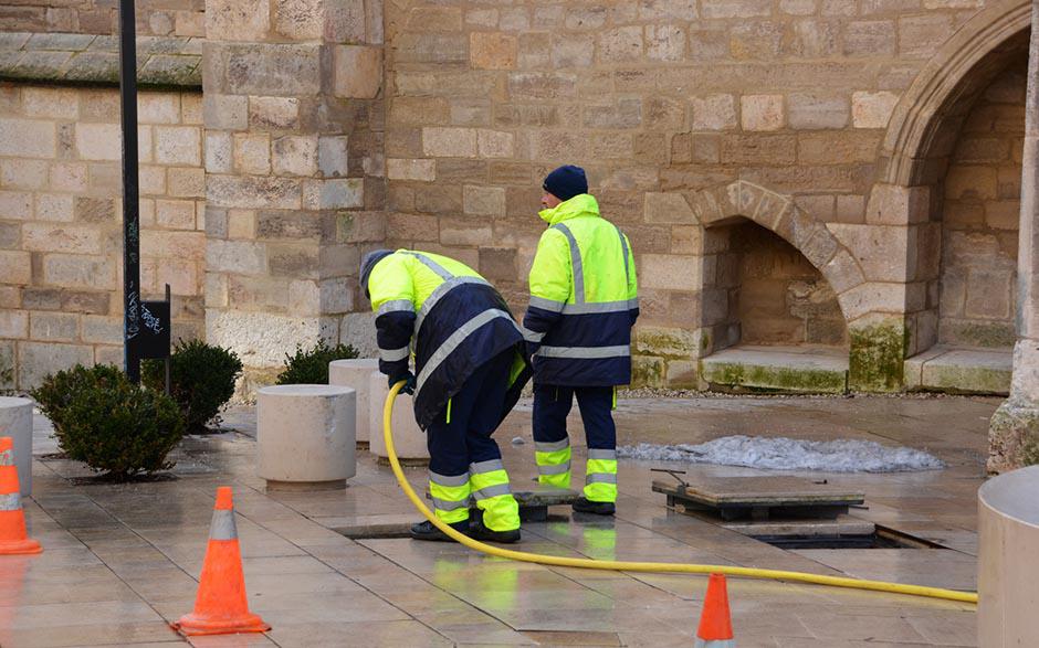 travaux assainissement Nesles-la-Vallée